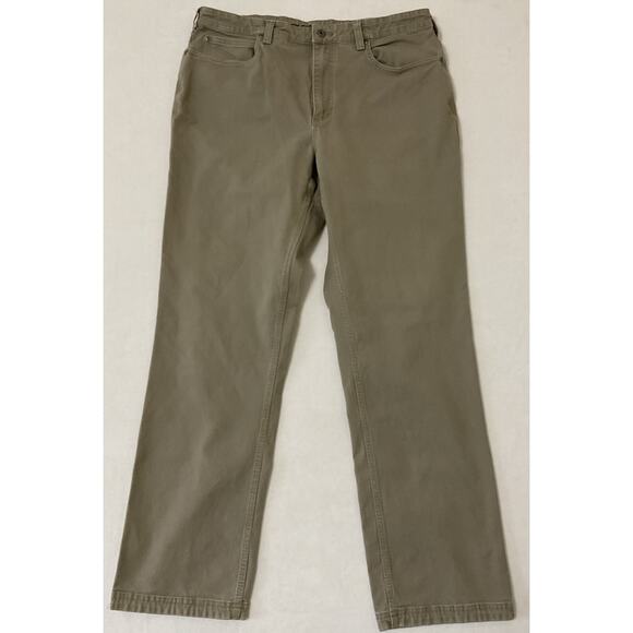 Men's DuluthFlex Fire Hose Relaxed Fit 5-Pocket Chino Pants 38x34 - Picture 1 of 11
